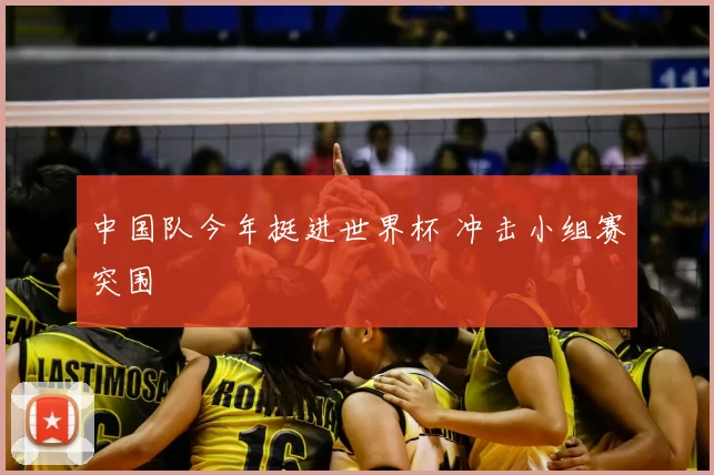 中国队今年挺进世界杯 冲击小组赛突围